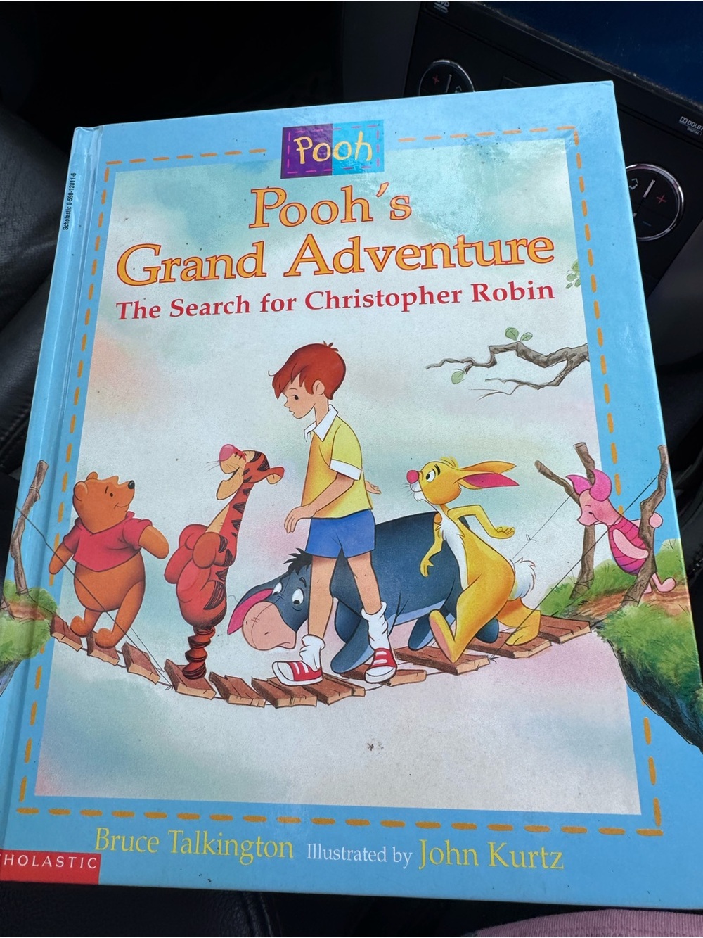 Scholastic Pooh's Grand Adventure Story Book - Blue